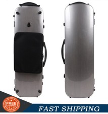 Violin Case 4/4 Mixed Carbon Fiber Hard Case with Sheet Bag Protect Carry Violin