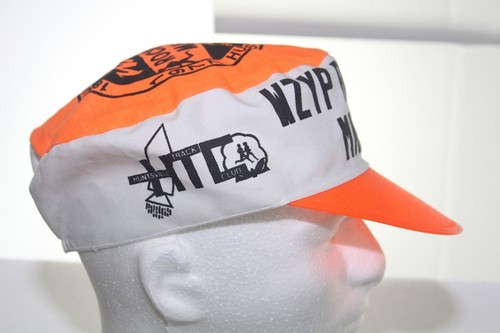 De colección 1994 WZYP Rocket City Marathon Huntsville Alabama Sombrero Gorra Ala de Plástico - Imagen 6 de 11