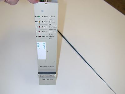 Hauser SVC 3000  V17 Servo Amplifier Module, Servoverstaerker 