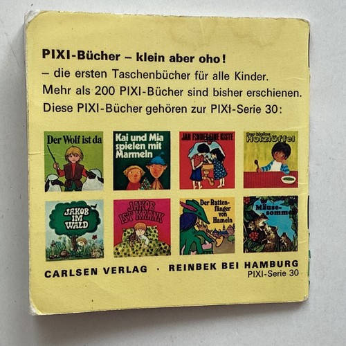 Pixi - 243 - Der Rattenfänger von Hameln - 1. Auflage von 1976 - Bild 2 von 10