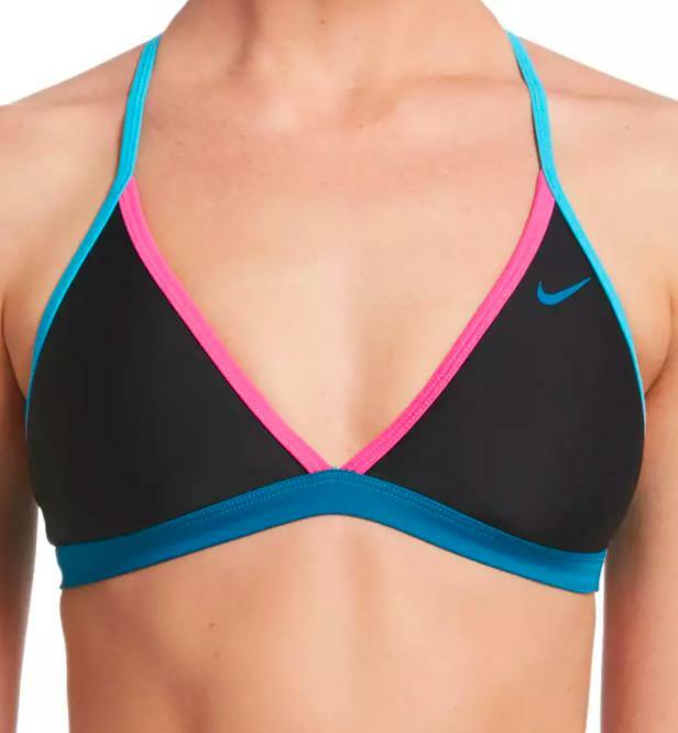 関税込み【NIKE】Nike Tieback Bikini Top Amazon.com: Nike Hydrastrong Solid Tie Back Bikini Top