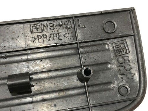 TOYOTA PRIUS PUERTA ESTRIBO RASGUÑO CUBIERTA MOLDURA PANEL TRASERO DERECHO O IZQUIERDO 2004-09 - Imagen 4 de 5