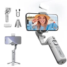 iSteady XE 3-Axis Smartphone Gimbal Stabilizer w/ Light for iPhone Android Vlog