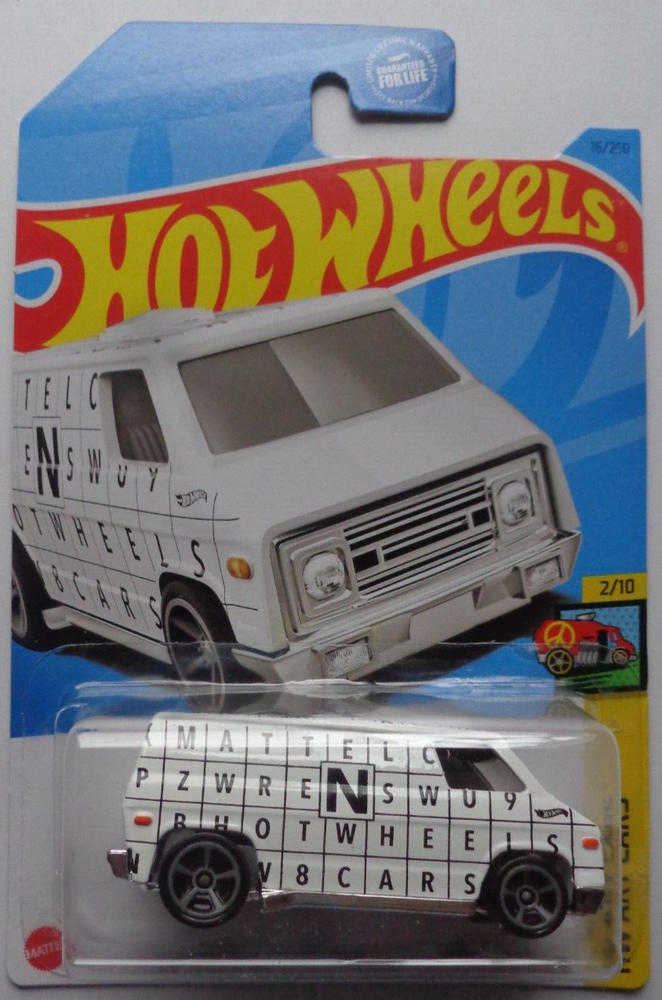2023 Hot Wheels HW ART CARS 2/10 '70s Van 16/250