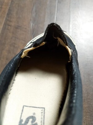 Vintage Vans Shoes Slip Ons Size 9 Made In USA 80s 90s Pre Vintage Vans Shoes Slip Ons Size 9 Made In USA 80s 90s Pre