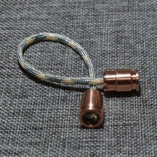 Copper Begleri Fidget Toy Finger Skill Exercise Paracord Stress Worry Bead Toy