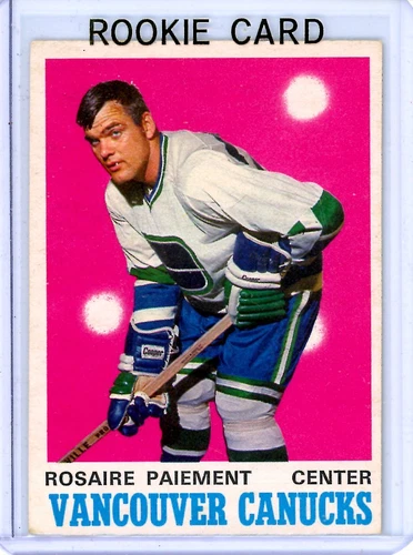 1970-71 O-Pee-Chee #226 Rosary RC Payment - Vancouver Canucks - BREAK SET