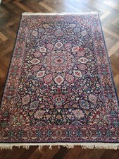 Tappeto Antico credo metà XX secolo bello e morbido buon nodo Ghoum Cm185x123