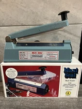 Impulse Sealer Maxi Seal Heat Sealer MS-8 Premium Balloon Foil/Poly Bags TESTED