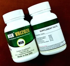 MSR VBI- Anti-Flu, Cold, Cough, Sore throat, Asthma, Chills & Fever-(Caps 30 ct)