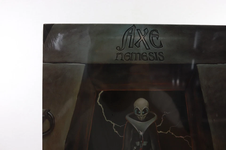 Axe Nemesis 1983 винил LP ATCO 90099-1 первый пресс новый запечатанный - Изображение 2 из 4
