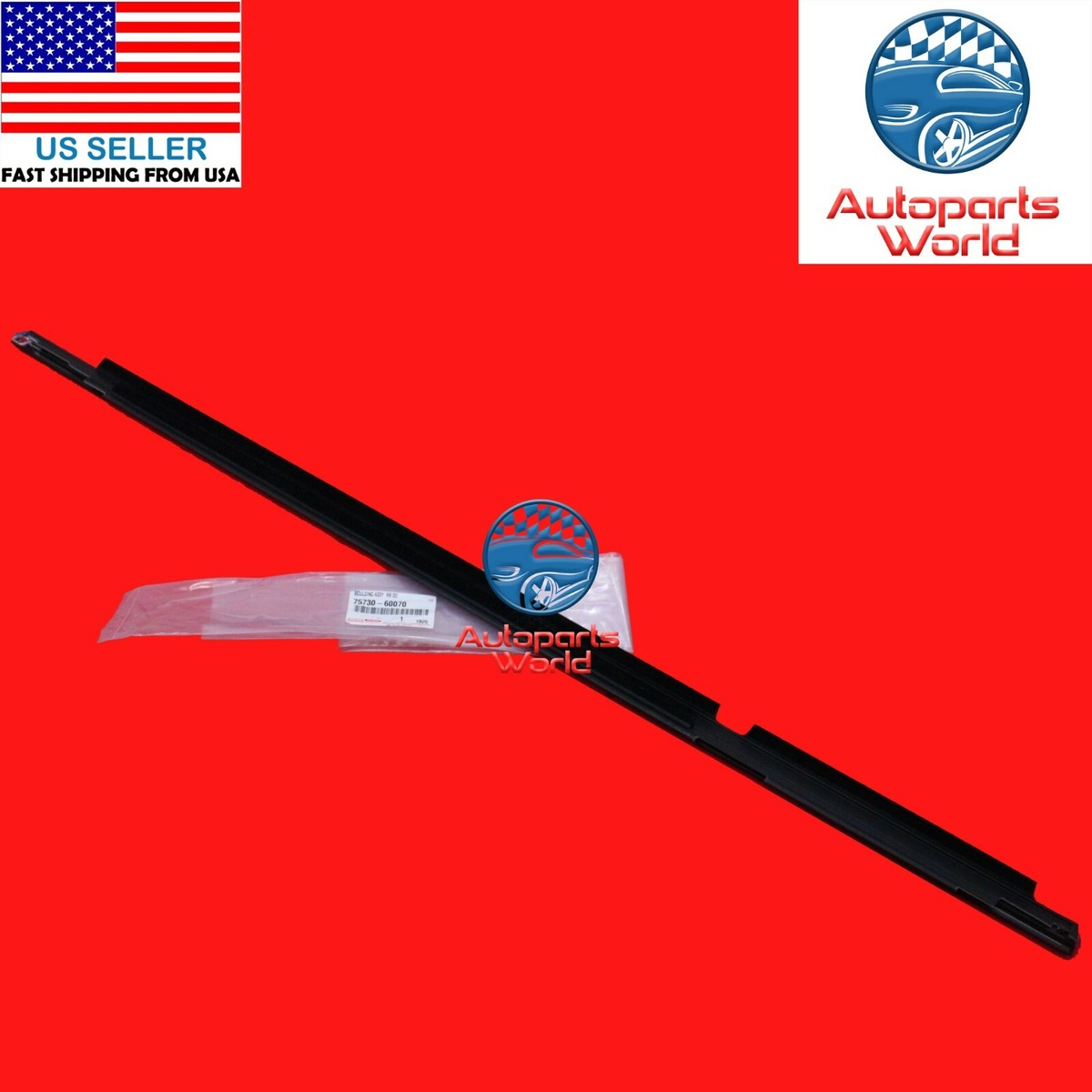 NEW GENUINE OEM LEXUS 2008-2021 LX570 RIGHT REAR DOOR BELT