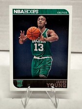2014-15 Panini NBA Hoops Basketball Card #275 James Young RC Boston Celtics