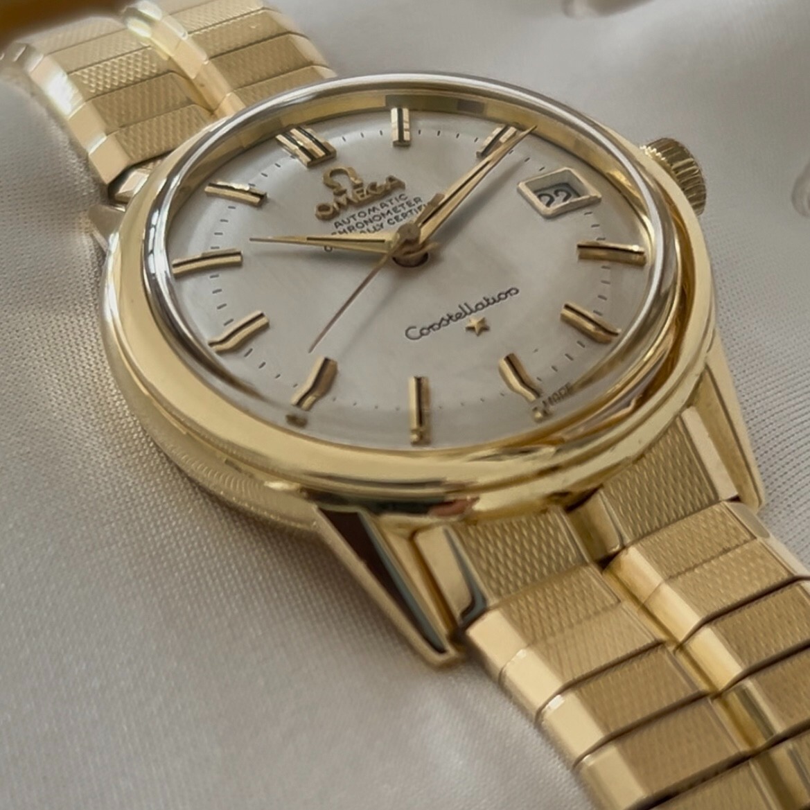 1959 Vintage 18ct Gold Omega Constellation | SERVICED + GUARANTEE image 4