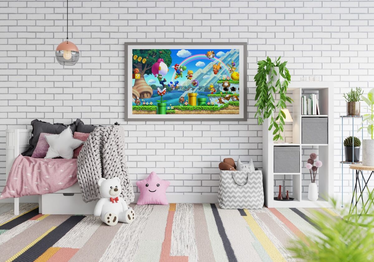 SUPER MARIO BROS Game Poster / 50x70 cm / 24x36 in / 27x40 in / #20