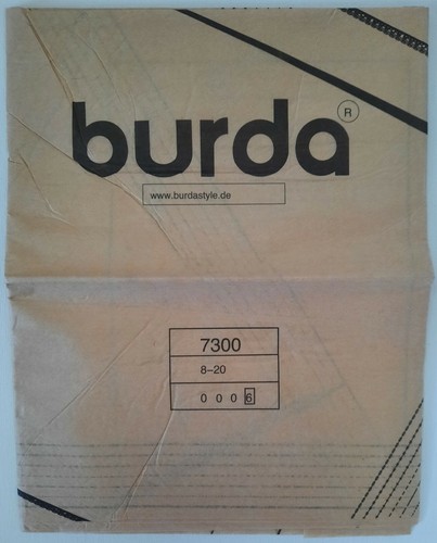 Misses & Plus Pleated Skirt Two Lengths Sizes 8 - 20 Burda 7300 Sewing Pattern - Picture 4 of 4