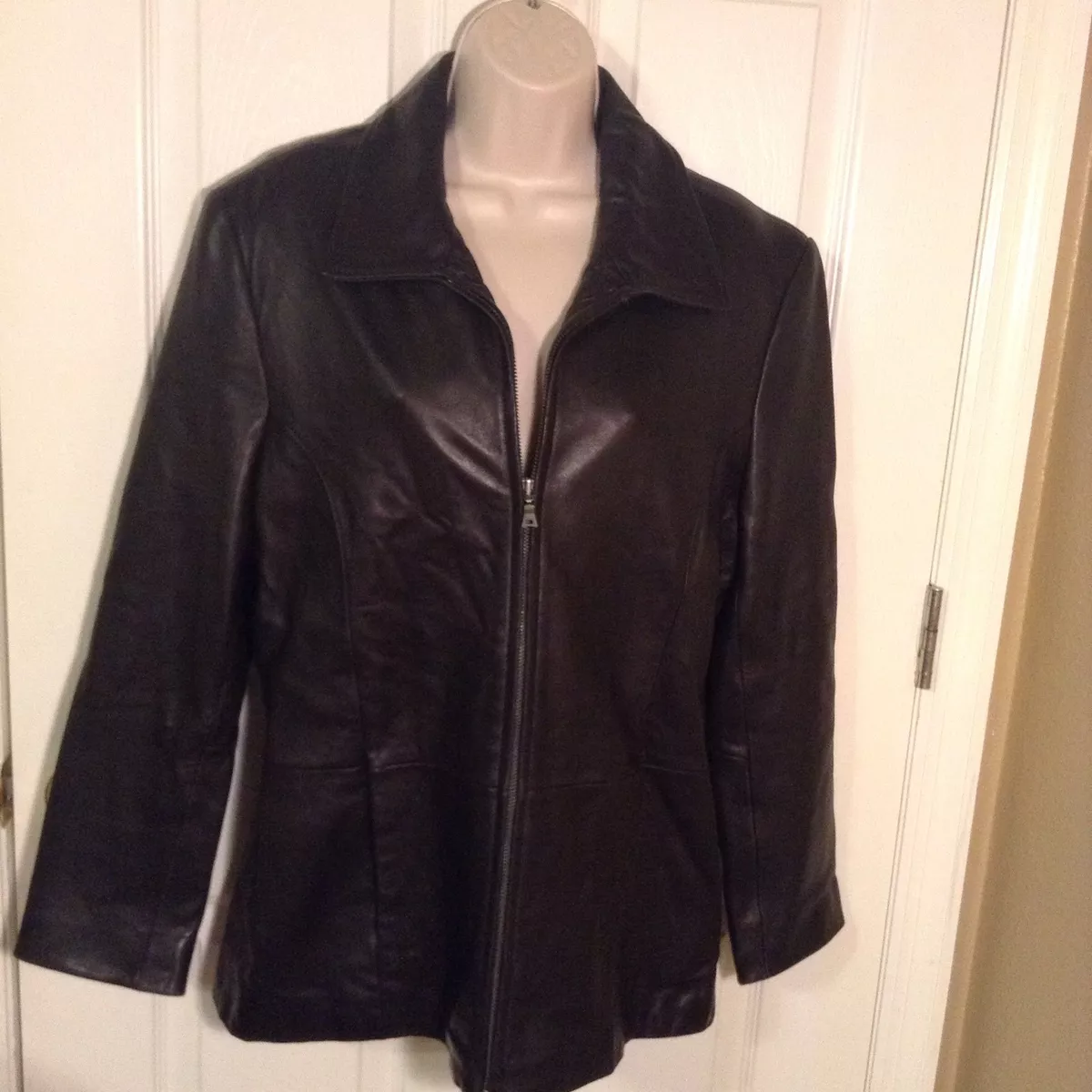 Covington leather jacket cheap