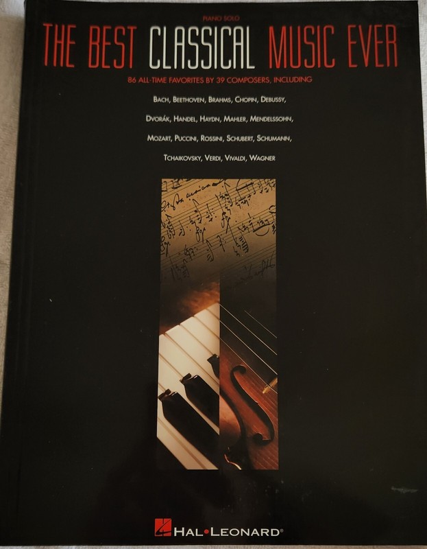 The Best Classical Music Ever Piano Solo Sheet Music Hal Leonard Book