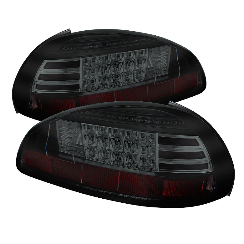 Smoke LED Tail Lights For Pontiac Grand Prix 1997-2003 – Rear Brake Lamp Set (GTP, GT, SE)