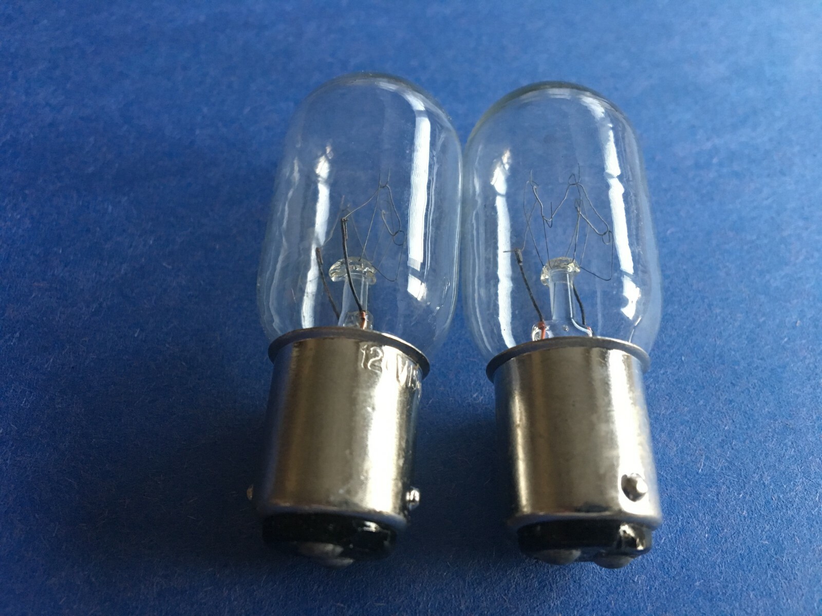 2 Viking Sewing Machine 6000 Series Light Bulb 5/8" Base Medium Glass