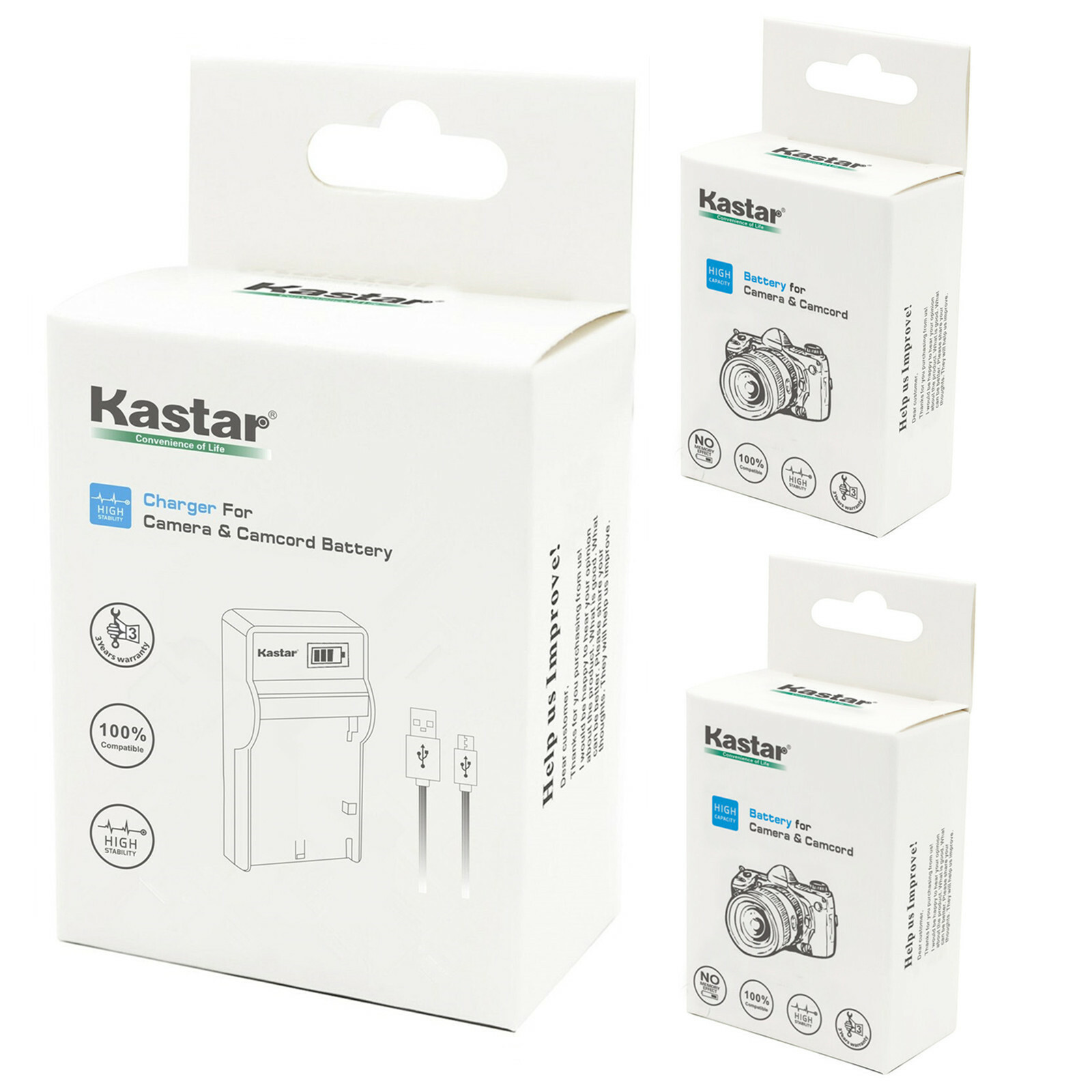 Kastar Battery + Charger For Sony NP-FV30 NPFV50 DCR-SX85 NEX-VG30 DEV3 Handycam