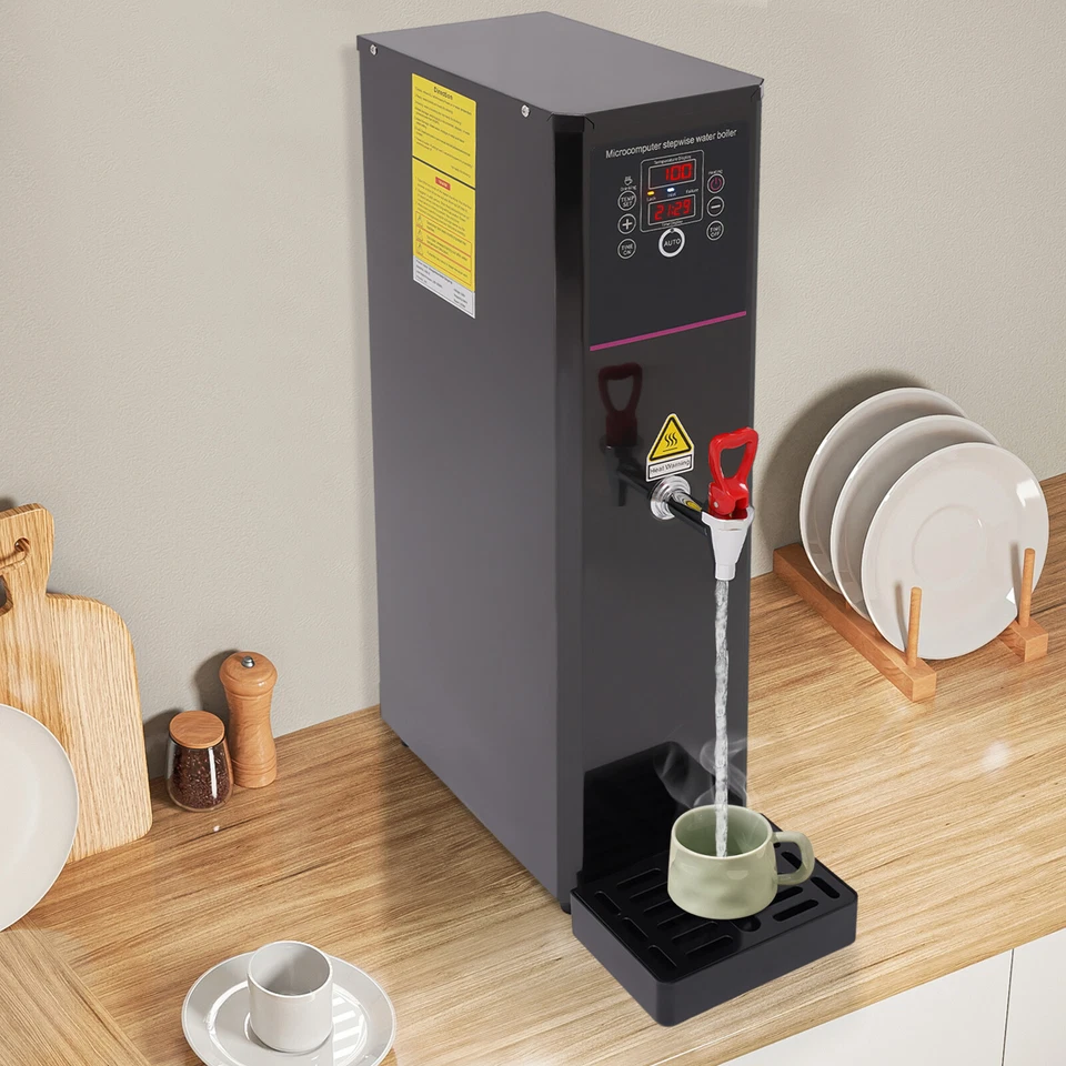 20L Electric Water Boiler Stainless Steel 3000W Commercial Hot Water Dispenser - Image 3 of 4