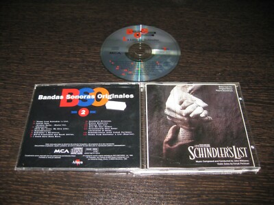 SCHINDLER´S LIST CD Musik Aus Dem Original Motion Picture Soundtrack