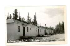Cabines Nouvel H�tel Belle Plage Quebec  Vintage RPPC Real Photo Postcard