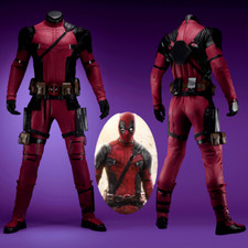 Deadpool Costume Wade Wilson Cosplay Suit Shoes Outfit