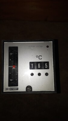 1 PCS. BBC METRAWATT GTR209 TEMPERATURE CONTROLLER NEW, NEVER USED
