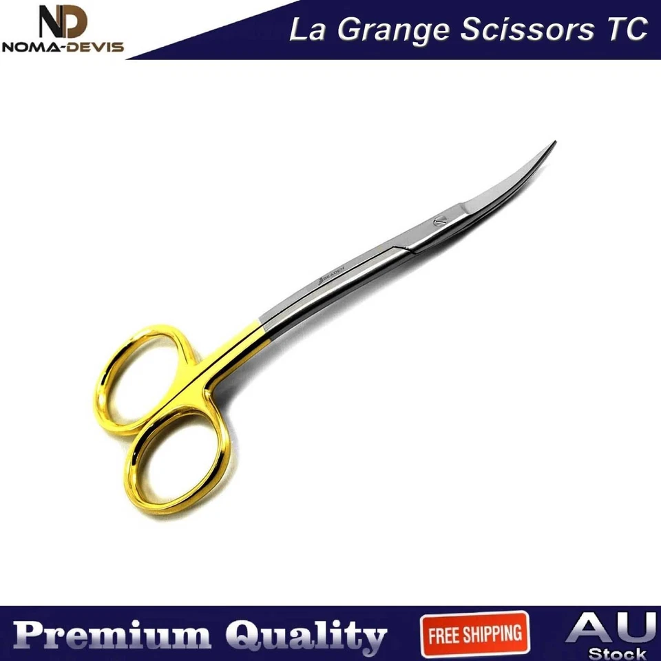 Dental TC La Grange Sutura Tijeras Afiladas Micro Tejido Quirúrgico Encías Instrumentos Foto 4 de 4