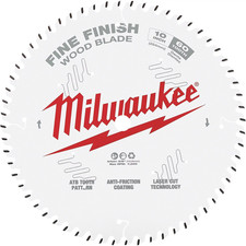 Milwaukee 48-40-1028 10 in. x 60-Tooth Fine Finish Circular Saw Blade