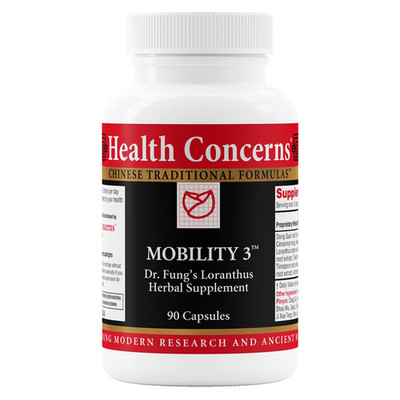 Health Concerns Mobility 3 Joint Muscle Support Herbal Stiffness Supplement For