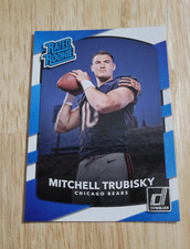 2017 Donruss MITCHELL TRUBISKY Rated Rookie Card RC #328 Bears. rookie card picture