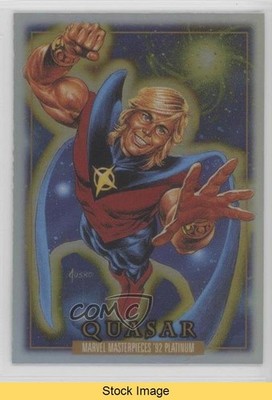 2024 Upper Deck Marvel Masterpieces '92 Rainbow Quasar #72 READ 19tv