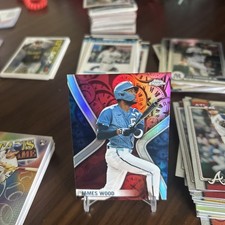 2026 Topps Chrome Flagship James Wood #BTP-7 Big Time Players Refractor