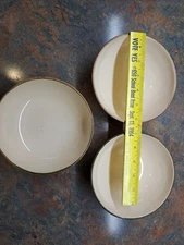 3 Franciscan Poppy Cereal or Soup Bowls