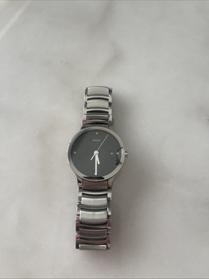 New Rado Centrix Diamonds High-Tech Ceramic Black Dial Men's Watch R30934712 