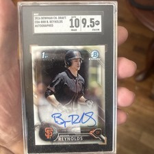 2016 Bowman Draft Bryan Reynolds Chrome Auto 1st #CDA-BRR BGS 9/10