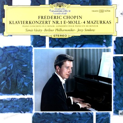 Chopin,Vàsàry   Semkow - Klavierkonzert Nr. 1 E-moll   4 Mazurkas LP .*