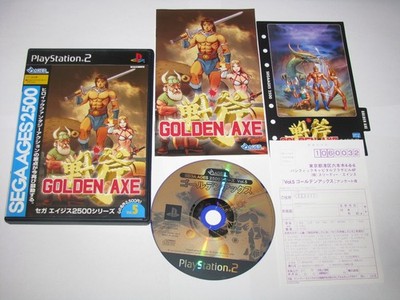 Golden Axe Sega Ages 2500 Series Vol 5 Playstation 2 PS2 Japan