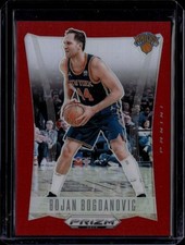 2023-24 Panini Prizm Deca Bojan Bogdanovic #8 Red 40/199 Knicks