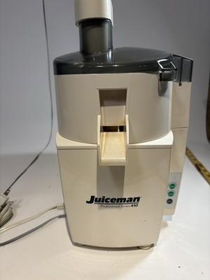 Juiceman Pro Series 410C Tested As Pictured Kitchen Appliance W/Manual