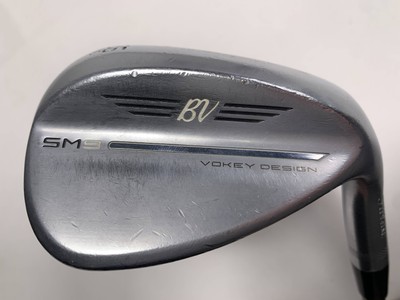 【美品】Vokey SM9 56-10S Titleist Vokey SM9 Tour Chrome 56* 10 S-Grind UST Mamiya