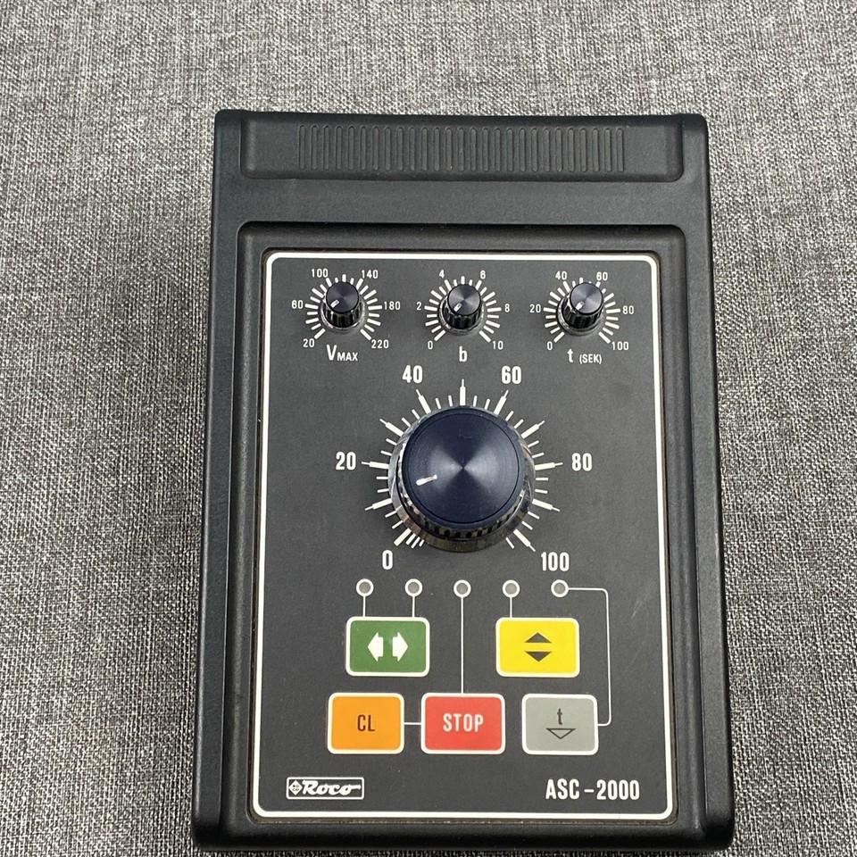 Vintage ROCO 10712 Model Train Controller ASC-2000 in original box | eBay