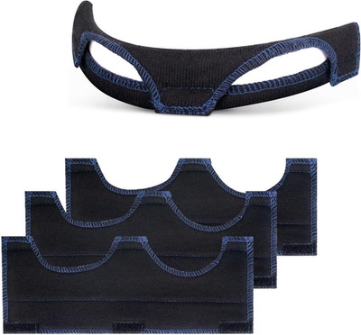 4 Pack Hard Hat Sweatband Flame Retardant Cotton Washable Reusable Liner for ...