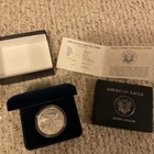1999 $1 American Silver Eagle 1 oz Brilliant Uncirculated COA Original Key Date