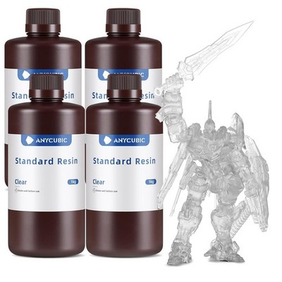 ANYCUBIC 3D Drucker Resin, UV 405nm Standard Rapid Photopolymer Resin, mit