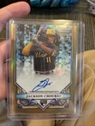 2024 Bowman Sterling Jackson Cheerio True Gold Auto /50 On Card Auto 48/50