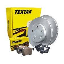 TEXTAR BREMSSCHEIBEN 278mm + BELÄGE VORNE für VOLVO C30 S40 V50 C70